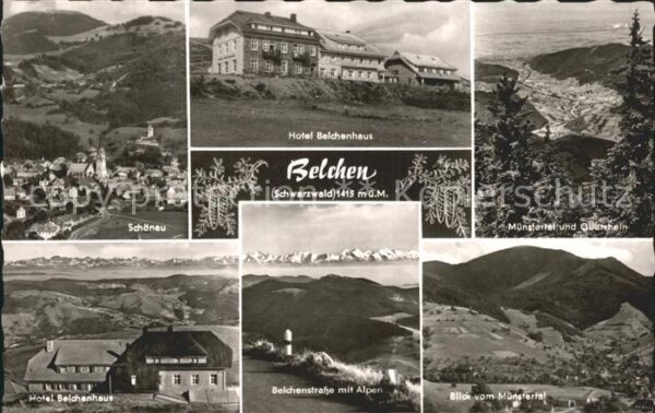 Belchen Baden Schönau Hotel Belchenhaus Münstertal Ob