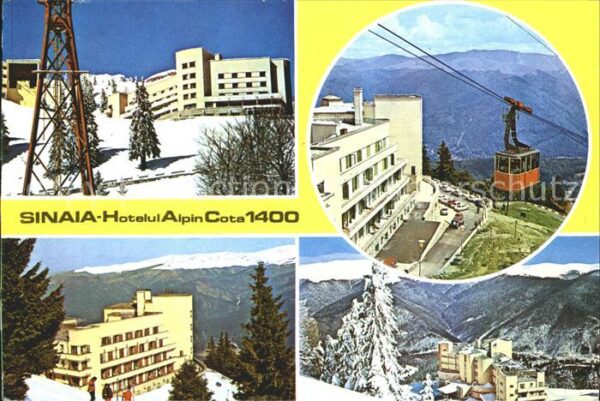 Sinaia Hotelul Alpin Cota Seilbahn