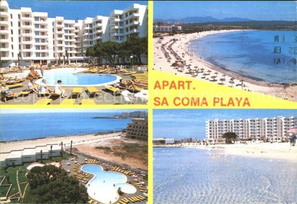 S Illot Apart Sa Coma Playa Swimmingpool Panora