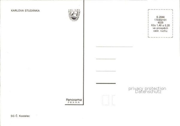 Karlova Studanka Panorama Orts und Teilansichten Strasse – Bild 2