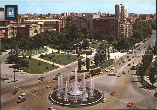 Madrid Spain Plaza de San Juan de la Cruz Paseo de l