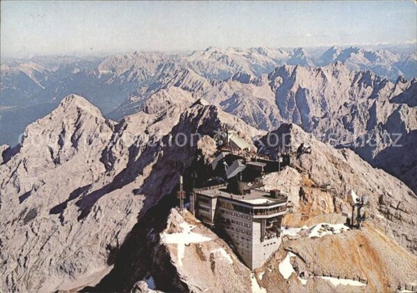Zugspitze Österr Zugspitzgipfelstation mit Grossr