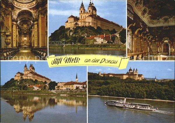 Melk Donau Stift Melk Hochaltar Teilansichten Dona