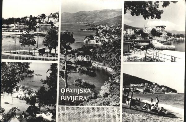 Opatija Abbazia Panorama Teilansichten