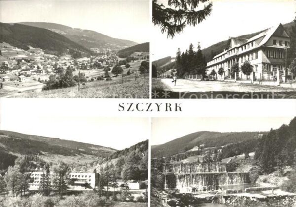 Szczyrk Widok ogolny Gronie Dom Wycieczkowy PTT