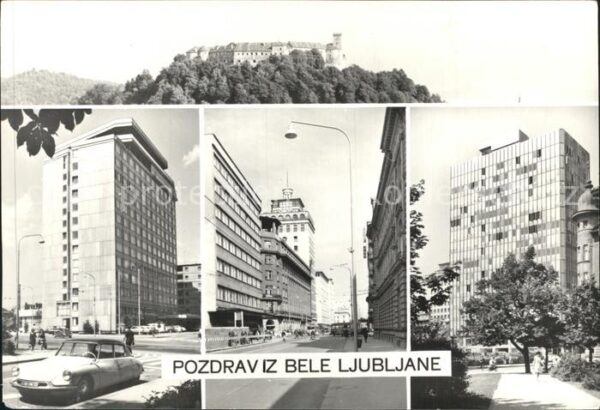 Ljubljana Schloss Teilansichten