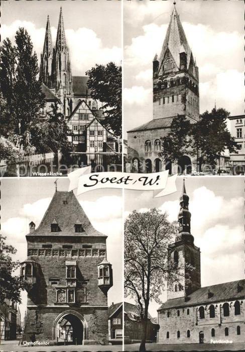 Soest Arnsberg Wiesenkirche Dom Osthofentor Petrikirch