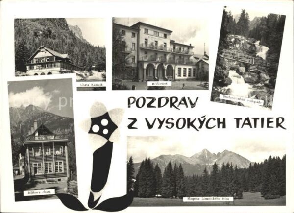 Vysoke Tatry Chata Kamzik Hrebienok Studenovodske vo