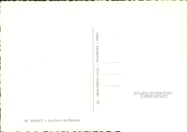 Rabat Marokko La Porte du Chellah – Bild 2