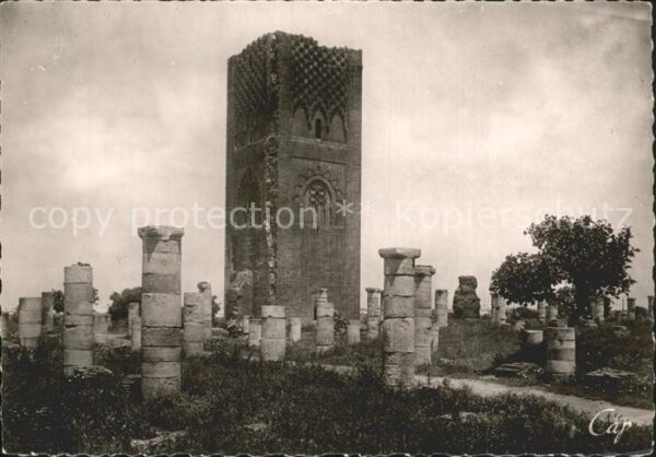 Rabat Marokko Ruines de la Tour Hassan