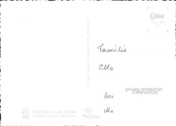 Maria Laach Glees Abtei Fliegeraufnahme – Bild 2