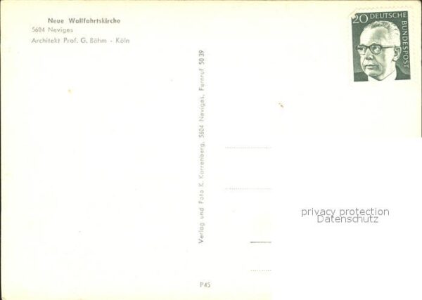 Neviges Velbert Neue Wallfahrtskirche – Bild 2