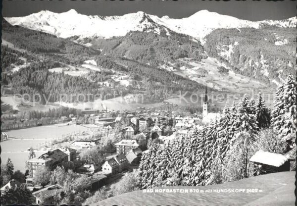 Bad Hofgastein mit Hundskopf