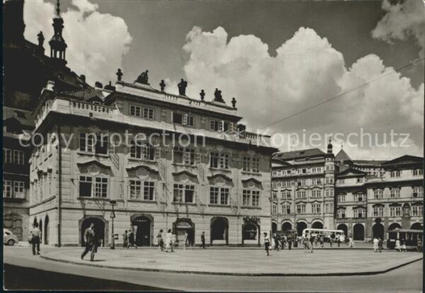 Praha Prahy Prague Kleinseitner Ring Haus zum Steinernen T