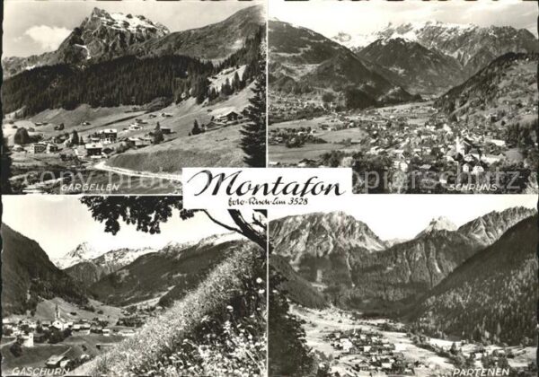 Montafon Gargellen Schruns Gaschurn Partenen