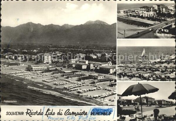 Camaiore Lido di Camairoe Viali a mare Spiaggia