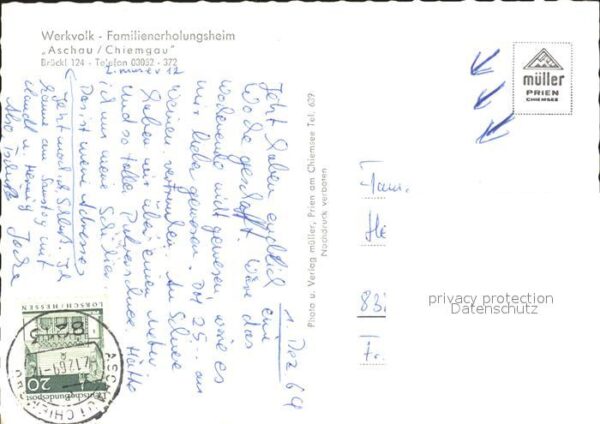 Aschau Chiemgau Werkvolk Familienerholungsheim – Bild 2