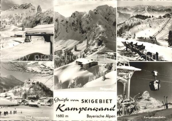Kampenwand Chiemgau Rossleitenlift Schloss Hohenaschau Gros