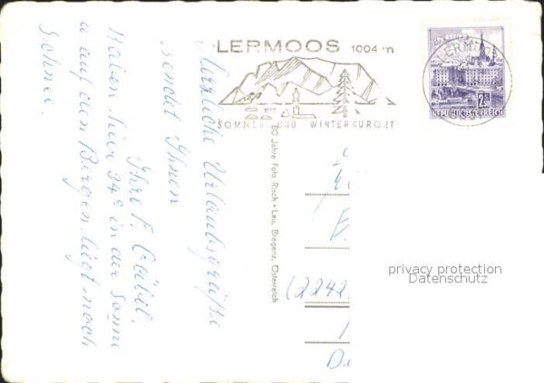 Lermoos Tirol Teilansichten Total Kirche – Bild 2