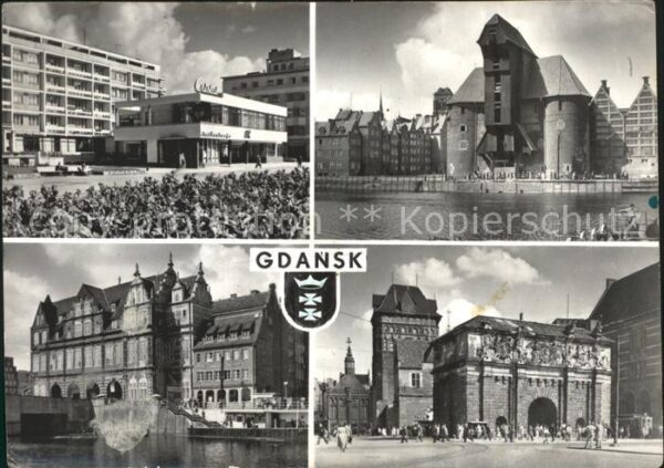 Gdansk Hotel Cristal Stadtansichten Hist Gebäu