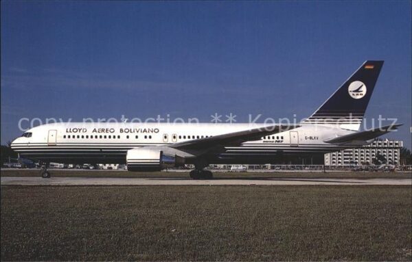 Flugzeuge Zivil Lloyd Aereo Boliviano Boeing 767-204 c/