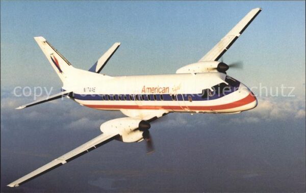 Flugzeuge Zivil American Eagle Saab 340
