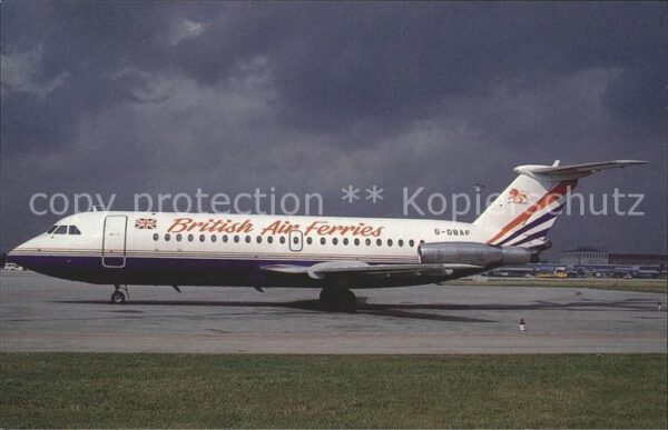 Flugzeuge Zivil British Air Ferries BAe 111-201AC c/n 0
