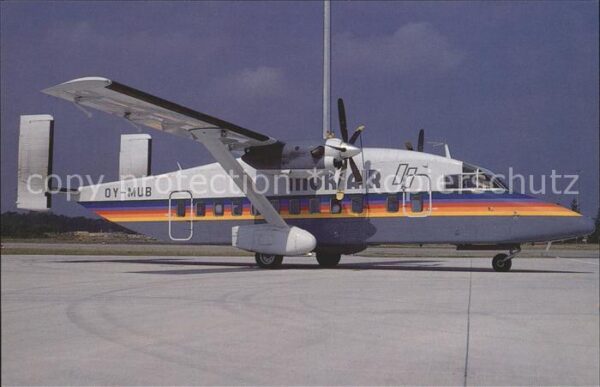 Flugzeuge Zivil Muk Air Shorts 330-200 c/n SH.3069 OY-M