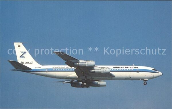 Flugzeuge Zivil ZAS Airline of Egypt Boeing 707-328C SU