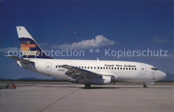 Flugzeuge Zivil Ansett New Zealand Boeing 737-122 c/n 1