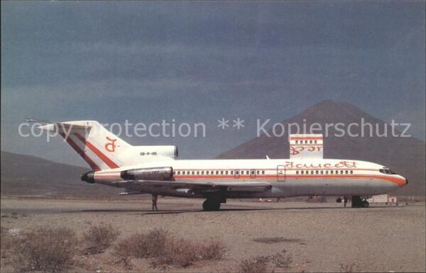 Flugzeuge Zivil Faucett Peru Boeing 727-51C OB-R-1115 c