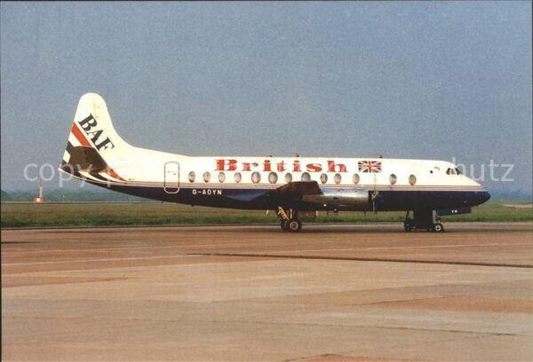 Flugzeuge Zivil B.A.F. Viscount 806 G-AOYN C/N 263