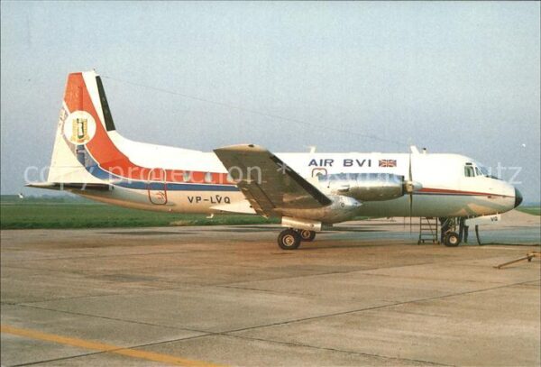 Flugzeuge Zivil Air B.V.I. BAe 748-256 SRS 2A VP-LVQ C/