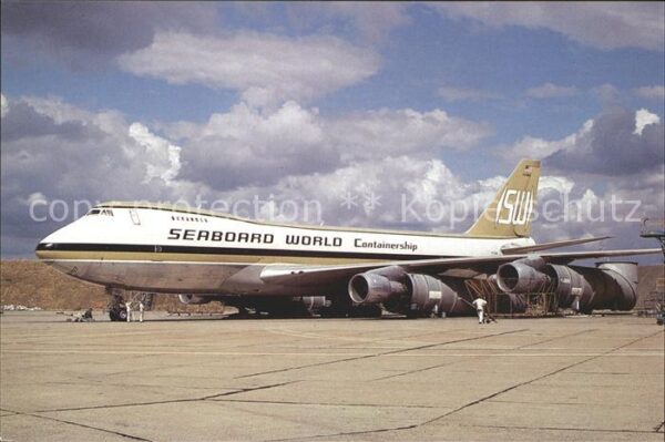 Flugzeuge Zivil Seabord World Boeing 747-245F N701SW C/