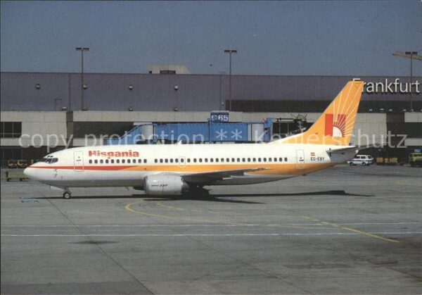 Flugzeuge Zivil Hispania Boeing 737-3YO EC-EBY C/N 2374