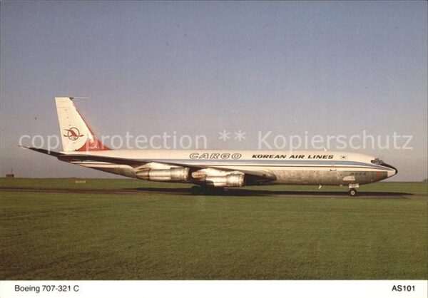 Flugzeuge Zivil Korean Air Lines Boeing 707-321C HL-743