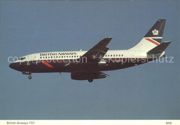 Flugzeuge Zivil British Airways Boeing 737-236 G-BKYK