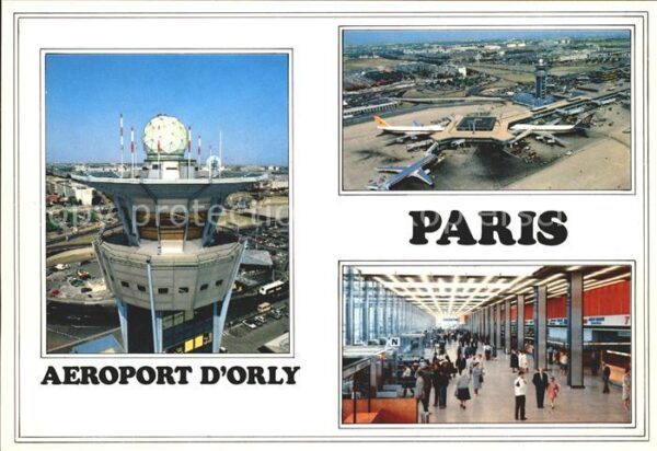 Flughafen Airport Aeroporto Aeroport de Paris-Orly