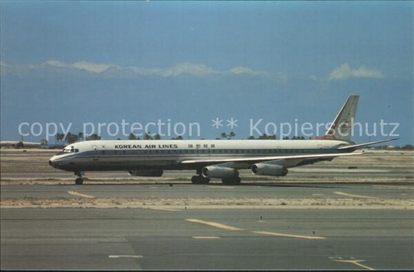 Flugzeuge Zivil Korean Air Lines McDonnell-Douglas DC8-