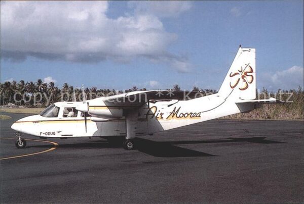 Flugzeuge Zivil Air Moorea BN-2B-26 Islander F-ODUQ CN