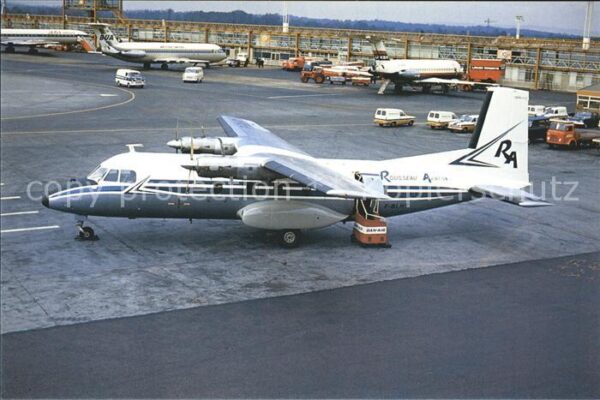 Flugzeuge Zivil Rousseau Aviation Nord 262 B F-BLHT C/N