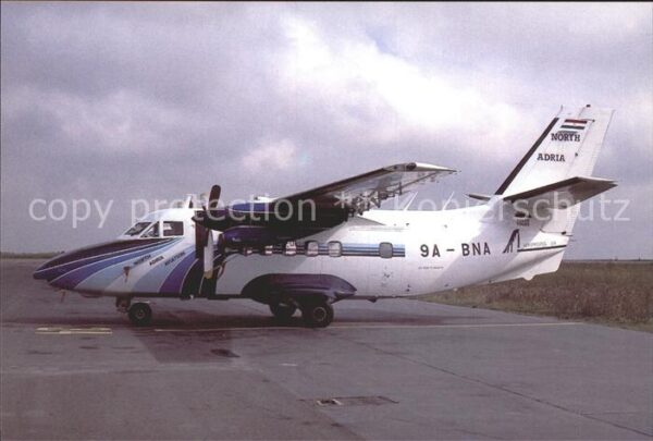 Flugzeuge Zivil North Adria Aviation Let 410 UVP 9A-BNA