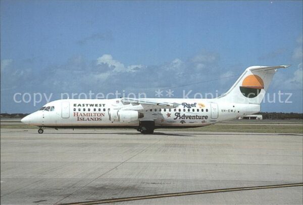 Flugzeuge Zivil Eastwest Airlines BAe 146-300 VH-EWJ cn