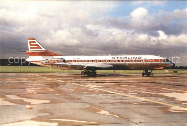 Flugzeuge Zivil Sterling Airways SE.210 Caravelle 10B O