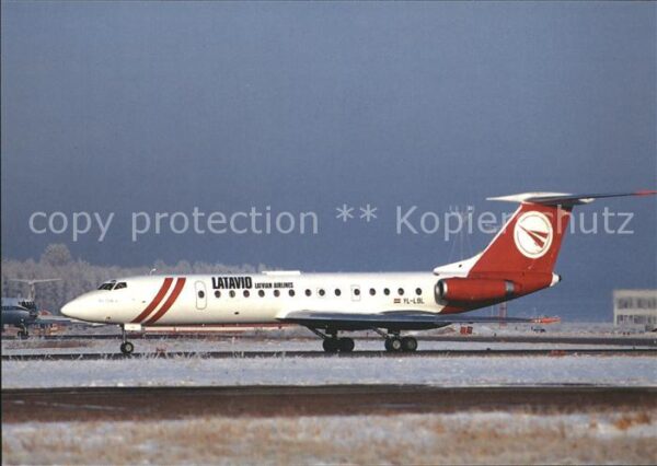 Flugzeuge Zivil Latavio Latvian Airlines TU134B-3 YL-LB