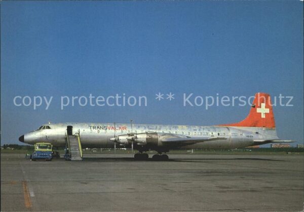 Flugzeuge Zivil Transvalair Canadair CL-44