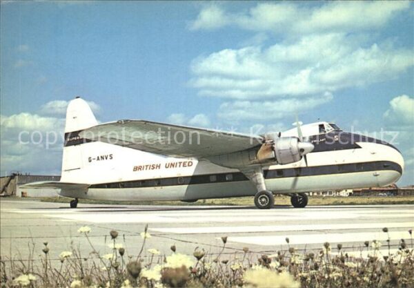 Flugzeuge Zivil British United Bristol 170 Mk 32 G-ANVS