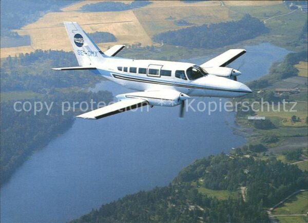 Flugzeuge Zivil Swedair Cessna 404