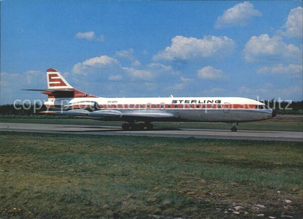 Flugzeuge Zivil Sterling Airways Sud-Aviation SE-210 Ca