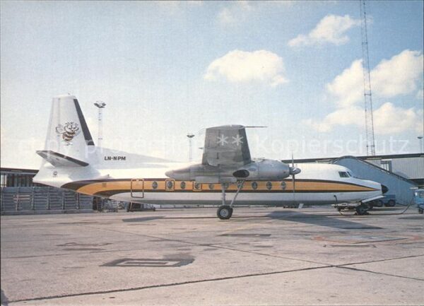 Flugzeuge Zivil Air Executive Norway Busy Bee AS Fokker